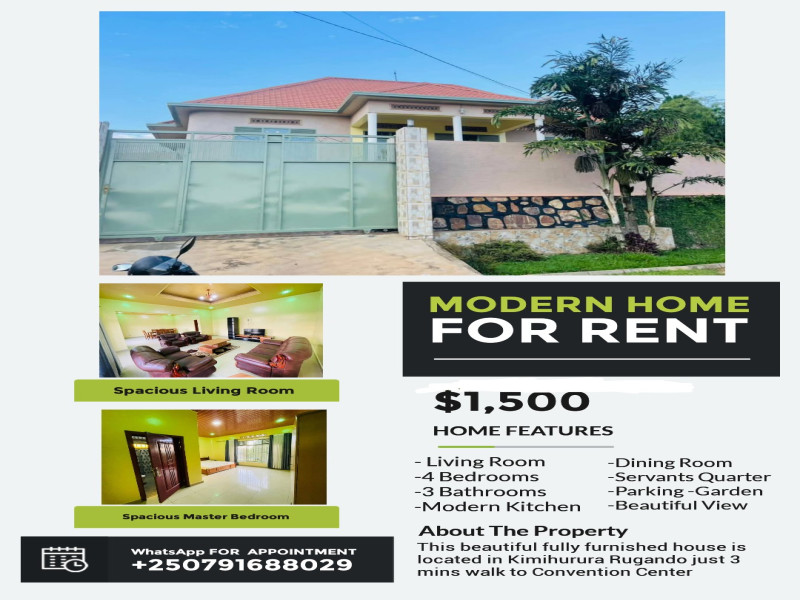 Furnished house