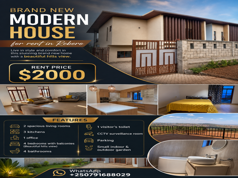 Semi furnished house