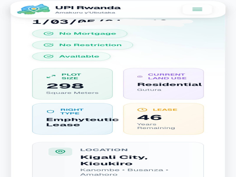 Residential plot