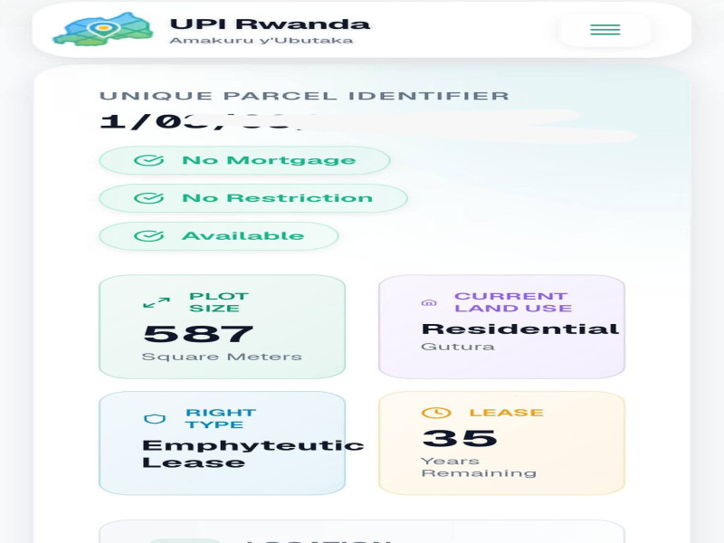 Residential plot