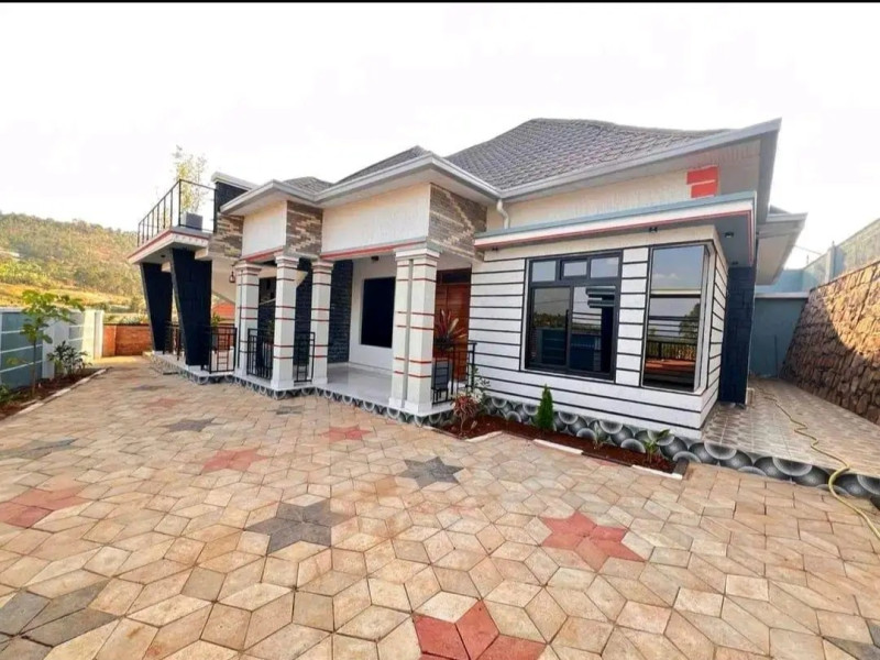 Modern 4 Bedroom House For Sale in Kicukiro Niboye - 150M RWF | Large Rooftop + External Stairs